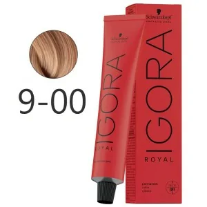 Schwarzkopf - Tintura Permanente Igora Royal 9-00 Biondo Molto Chiaro Naturale Intenso 60 ml Schwarzkopf - Tintura Permanente Igora Royal 9-00 Biondo Molto Chiaro Naturale Intenso 60 ml