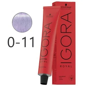 Schwarzkopf - Tinte Neutralizador Igora Royal 0-11 Concentrado Antiamarillo 60 ml Schwarzkopf - Tinte Neutralizador Igora Royal 0-11 Concentrado Antiamarillo 60 ml