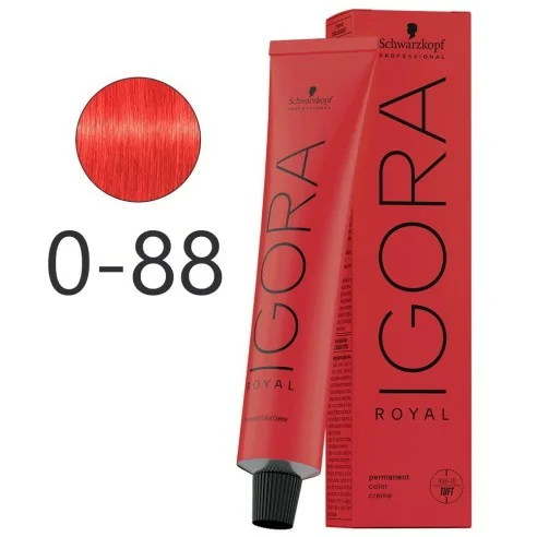 Schwarzkopf - Tinte Mezcla Igora Royal 0-88 Concentrado Rojo 60 ml