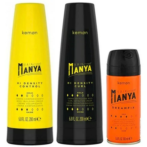 Kemon - Hair Manya - Pack de 3 Productos