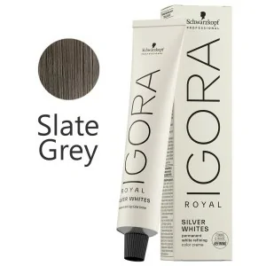 Schwarzkopf - Tinte Igora Royal Silver Whites Gris Pizarra|Coserty.com Schwarzkopf - Tinte Igora Royal Silver Whites Gris Pizarra|Coserty.com