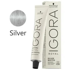 Schwarzkopf - Tinte Igora Royal Silver Whites Plata 60 ml Schwarzkopf - Tinte Igora Royal Silver Whites Plata 60 ml