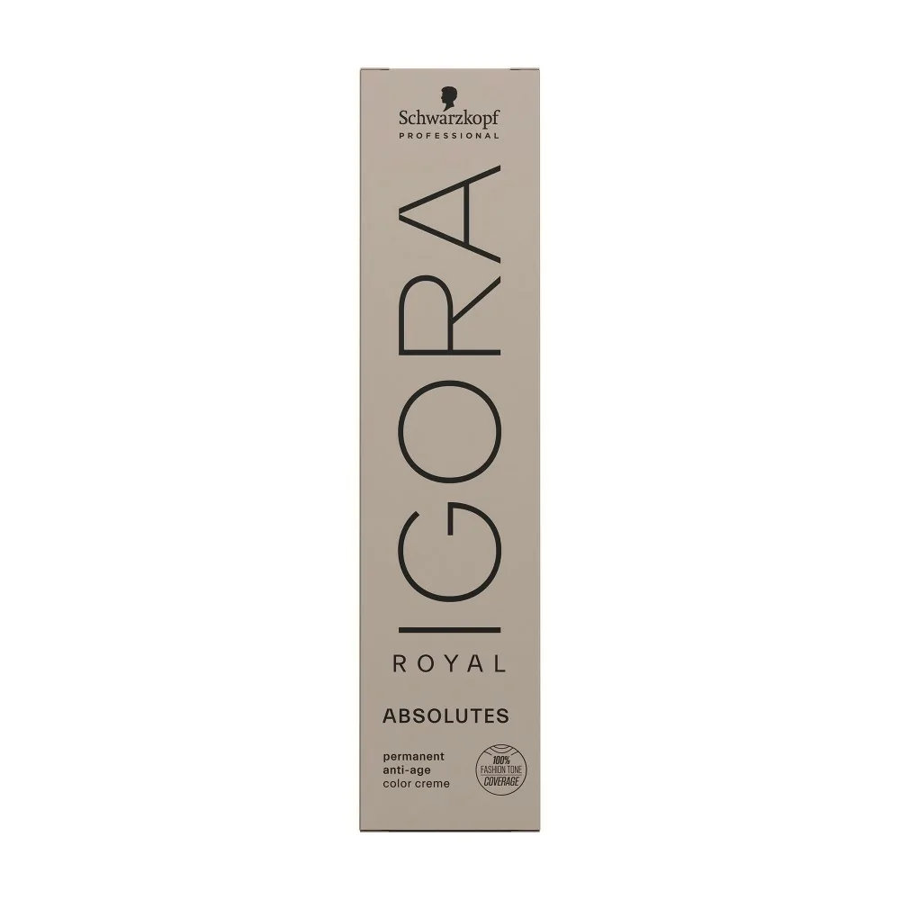 Tinte Igora Royal Absolutes 7/560 Rubio Medio Dorado Chocolate 60