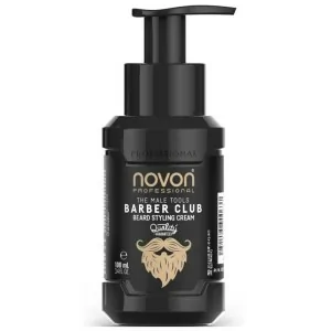 Novon - Crema Estilizadora de Barba Beard Styling Cream Barber Club 100 ml - ZZNOV90063