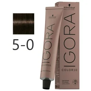 Schwarzkopf - Tinte Igora Color10 5-0 Castaño Claro Natural 60 ml Schwarzkopf - Tinte Igora Color10 5-0 Castaño Claro Natural 60 ml