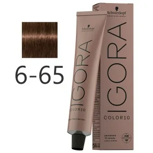 Schwarzkopf - Tinte Igora Color10 6-65 Rubio Oscuro Marrón Dorado 60 ml Schwarzkopf - Tinte Igora Color10 6-65 Rubio Oscuro Marrón Dorado 60 ml