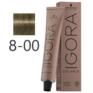 Schwarzkopf - Tinte Igora Color10 8-00 Rubio Claro Natural Intenso 60 ml Schwarzkopf - Tinte Igora Color10 8-00 Rubio Claro Natural Intenso 60 ml