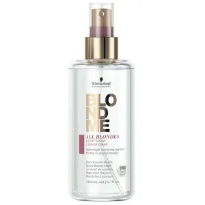 Schwarzkopf - Spray Acondicionador Ligero para Cabello Rubio BlondMe All Blondes Light 200 ml Schwarzkopf - Spray Acondicionador Ligero para Cabello Rubio BlondMe All Blondes Light 200 ml