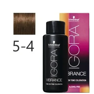 Schwarzkopf - Tonalizador Igora Vibrance 5-4 Castaño Claro Beige 60 ml Schwarzkopf - Tonalizador Igora Vibrance 5-4 Castaño Claro Beige 60 ml