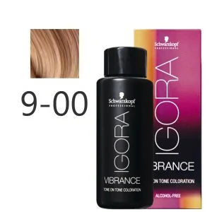 Schwarzkopf - Tonalizador Igora Vibrance 9-00 Rubio Muy Claro Natural Intenso 60 ml Schwarzkopf - Tonalizador Igora Vibrance 9-00 Rubio Muy Claro Natural Intenso 60 ml