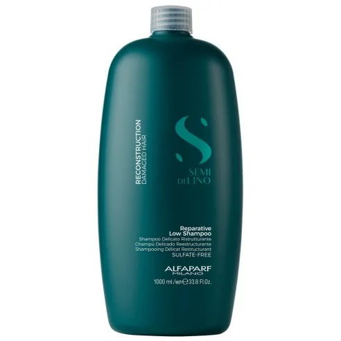 Alfaparf - Shampoo Reparador Semi di Lino Reconstrução Reparador Baixo Shampoo 1000 ml