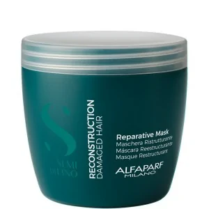 Alfaparf - Máscara Reparadora para Reconstrução Semi di Lino 500 ml Alfaparf - Máscara Reparadora para Reconstrução Semi di Lino 500 ml