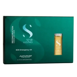 Alfaparf - Tratamiento de Reconstrucción Semi di Lino SOS Emergency Oil 6 x 13 ml Alfaparf - Tratamiento de Reconstrucción Semi di Lino SOS Emergency Oil 6 x 13 ml