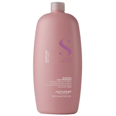 Alfaparf - Shampoo Nutritivo Semi di Lino Umidade Nutritiva Baixo Shampoo 1000 ml