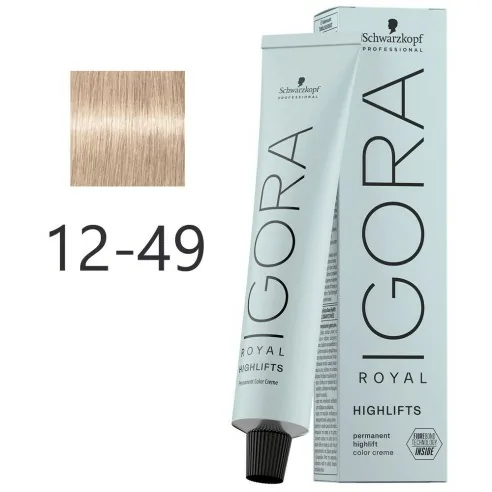 Schwarzkopf - Igora Royal Highlifts 12-49 Special Blonde Beige Violet 60 ml