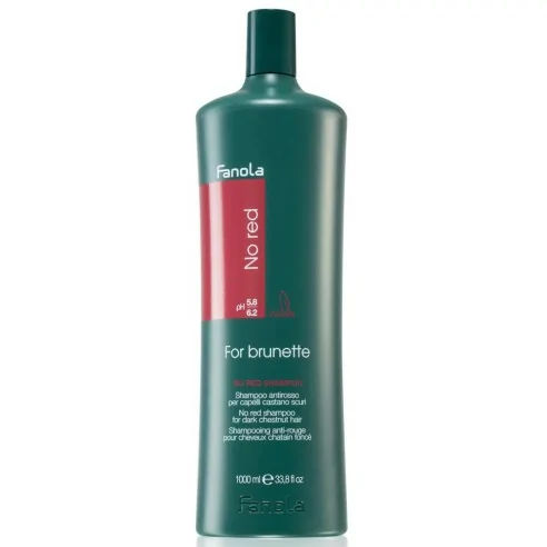 Fanola - No Red Shampoo für Brünette 1000 ml