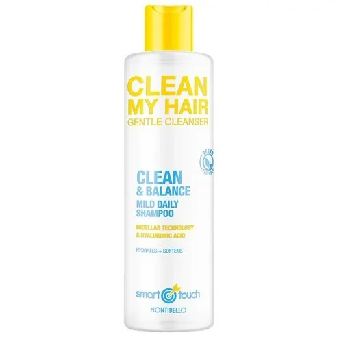 Montibello - Shampooing Micellaire 2en1 Smart Touch Clean My Hair Nettoyant Doux 300 ml