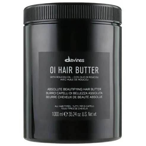 Davines - Mascarilla Capilar Nutritiva Hair Butter Oi 1000 ml