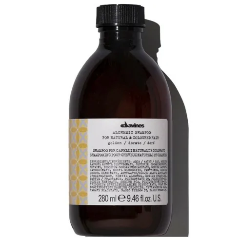 Davines - Champú con Pigmentos Dorado Alchemic Golden 280 ml
