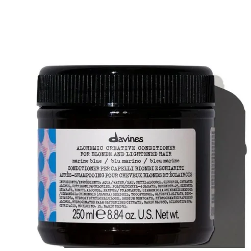 Davines - Acondicionador con Pigmentos Azul Marino Alchemic Marine Blue 250 ml