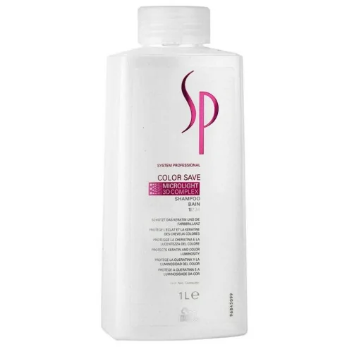 Wella - Shampooing pour cheveux teints SP Color Économisez 1000 ml