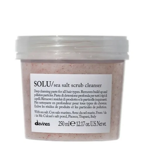 Davines - Pasta Exfoliante Solu Sea Salt Scrub Cleanser 250 ml