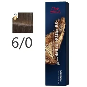 Wella - Permanent Creme Colour Koleston PerfectMe+ 6/0 Dark Blonde 60 ml Wella - Permanent Creme Colour Koleston PerfectMe+ 6/0 Dark Blonde 60 ml