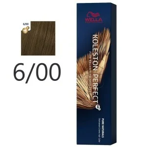 Wella - Crème Capillaire Colorante Permanente Koleston PerfectMe+ 6/00 Blond Foncé Naturel 60 ml Wella - Crème Capillaire Colorante Permanente Koleston PerfectMe+ 6/00 Blond Foncé Naturel 60 ml