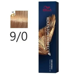 Wella - Permanente Cremehaarfarbe Koleston PerfectMe+ 9/0 Natürliches sehr helles Blond 60 ml Wella - Permanente Cremehaarfarbe Koleston PerfectMe+ 9/0 Natürliches sehr helles Blond 60 ml