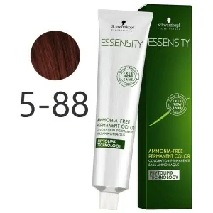 Schwarzkopf - Tinte Permanente Sin Amoniaco Essensity 5-88 Castaño Claro Rojo Intenso 60 ml Schwarzkopf - Tinte Permanente Sin Amoniaco Essensity 5-88 Castaño Claro Rojo Intenso 60 ml