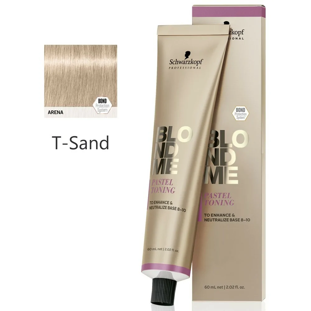 Skorpe Overbevisende Bange for at dø Schwarzkopf - BlondMe Pastel Toning T-Sand 60 ml