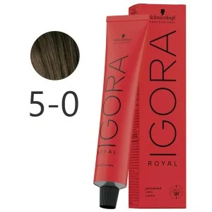 Schwarzkopf - Colorant Permanent Igora Royal 5-0 Natural Light Chestnut 60 ml Schwarzkopf - Colorant Permanent Igora Royal 5-0 Natural Light Chestnut 60 ml