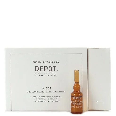 Depot - no. 205 Invigorating Hair Treatment 10 x 5 ml