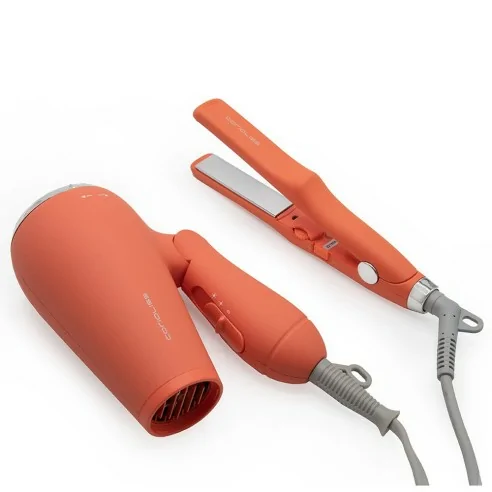 Corioliss - Coral Travel Kit | Hair Straightener + Hair Dryer