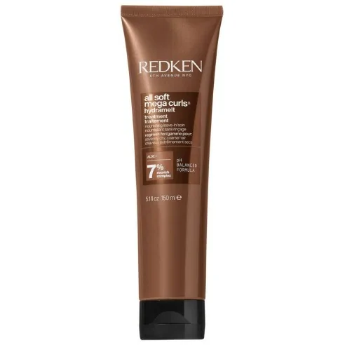 Redken - Tratamiento Hidratante Sin Enjuague All Soft Mega Curls Hyramelt 150 ml
