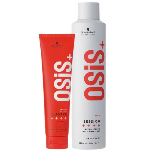 Schwarzkopf - Pack Osis+ G.Force 150 ml + Session 300 ml