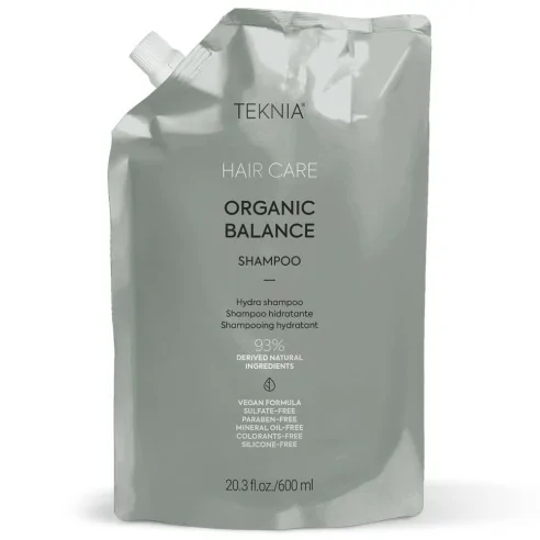 Lakme - Champú Hidratante Teknia Organic Balance Refill 600 ml