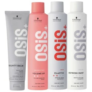 Schwarzkopf - Pack Osis+ Bounty Balm + Volume Up + Elastic + Refresh Dust Schwarzkopf - Pack Osis+ Bounty Balm + Volume Up + Elastic + Refresh Dust