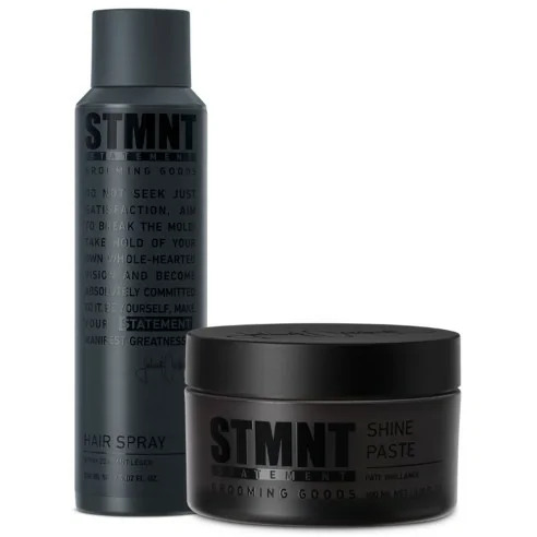 STMNT - Julius Cvesar Pack Shine Paste 100 ml + Hair Spray 150 ml