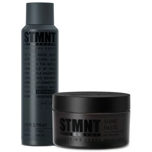 STMNT - Pack Julius Cvesar Shine Paste 100 ml + Hair Spray 150 ml