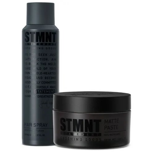 STMNT - Julius Cvesar Pack Matte Paste 100 ml + Hair Spray 150 ml