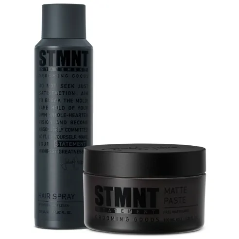 STMNT - Pack Julius Cvesar Matte Paste 100 ml + Hair Spray 150 ml