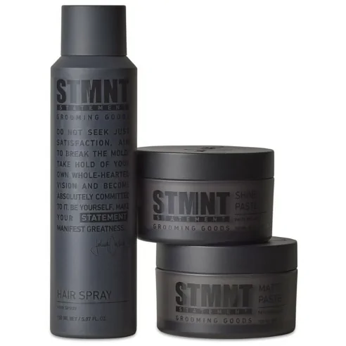 STMNT - Julius Cvesar Pack Shine Paste 100 ml + Matte Paste 100 ml + Hair Spray 150 ml