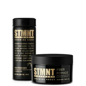 STMNT - Pack Staygold Fiber Pomade 100 ml + Wax Powder 15 g STMNT - Pack Staygold Fiber Pomade 100 ml + Wax Powder 15 g