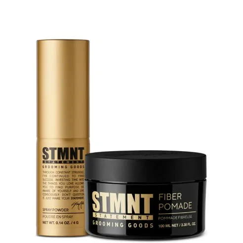 STMNT - Pack Staygold Fiber Pomade 100 ml + Spray Powder 4 g
