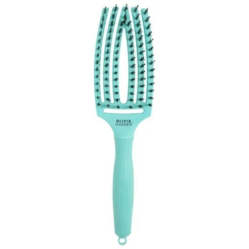 Olivia Garden - Cepillo Fingerbrush Combo Mint Medium - 1 Unidad