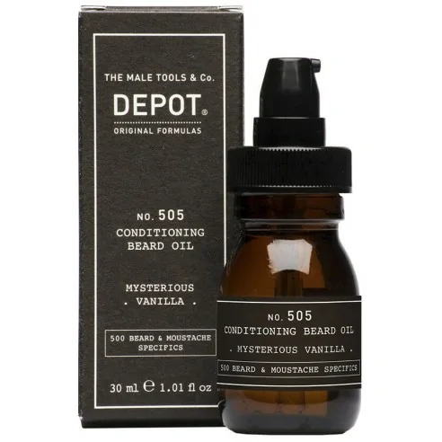 Depot - no. 505 Conditioning Beard Oil Mysterious Vanilla 30 ml