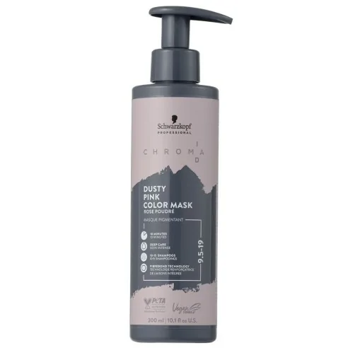 Schwarzkopf - Chroma ID Mascarilla Bonding De Color Rosa Empolvado 9,5-19 - 300 ml