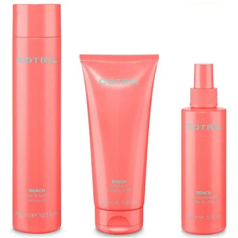 Cotril - Beach Hair & Body Shampoo 300 ml + Mask 200 ml + Milk 150 ml