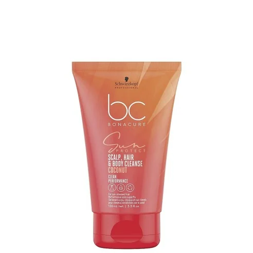 Schwarzkopf - BC Bonacure Sun Protect 3 em 1 Shampoo Cabelo e Corpo 100 ml